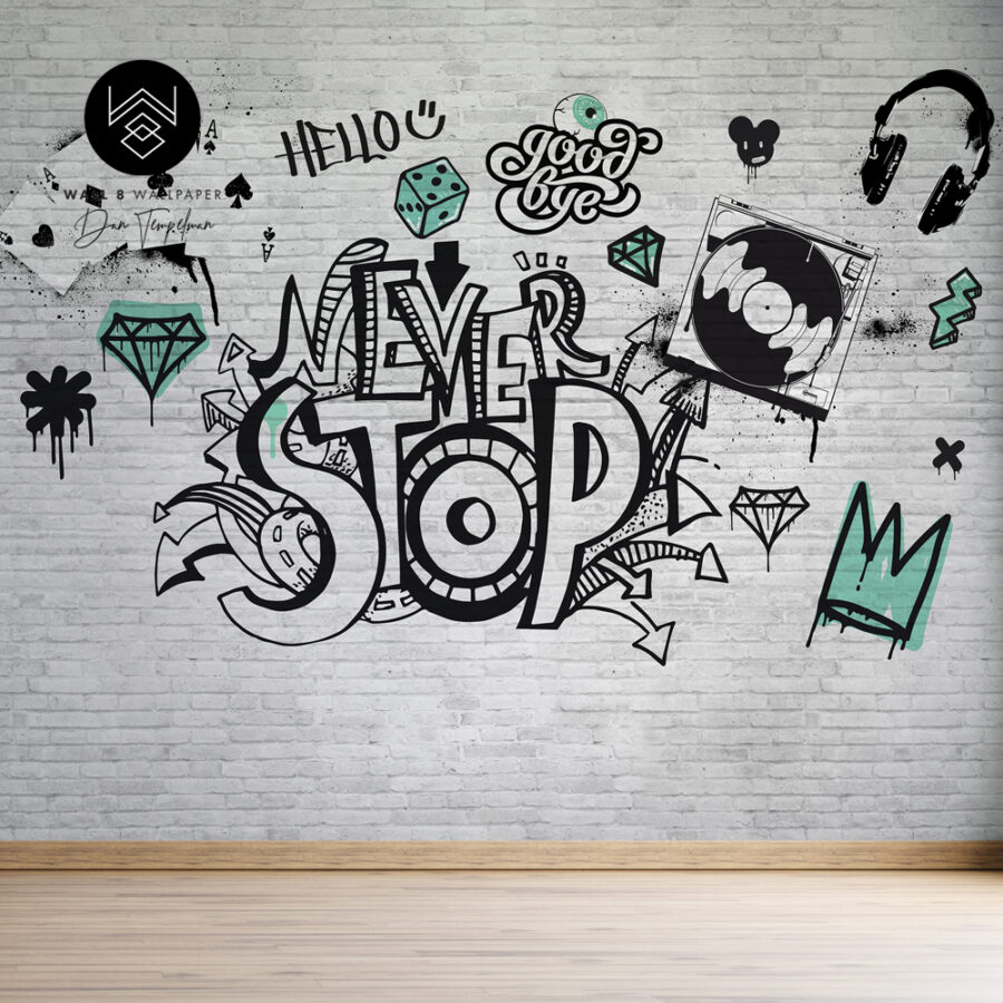 גרפיטי סטייל מנטה 77356