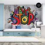 טפט גרפיטי סטייל צבעוני.jpg 77383