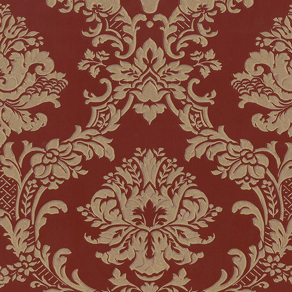 Norwall Md29434 In Register Classic Damask