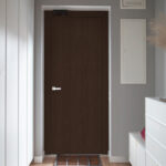 Corridor Interior With An Entrance Door In A Private House. Corridor Interior With An Entrance Door In A Private House.