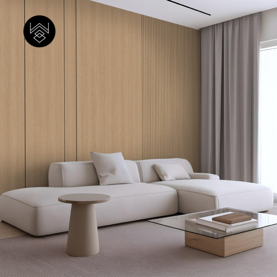 טפט דמוי פורניר אלון נקי 213473 (3)