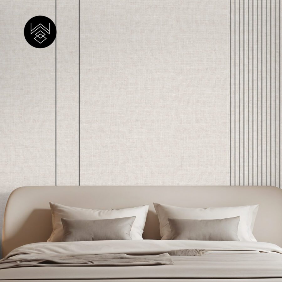 טפט דמוי פורניר פשתן בז בהיר 213474 (1)