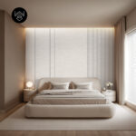 טפט דמוי פורניר פשתן בז בהיר 213474