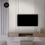 טפט דמוי פורניר פשתן בז בהיר 213474 (3)