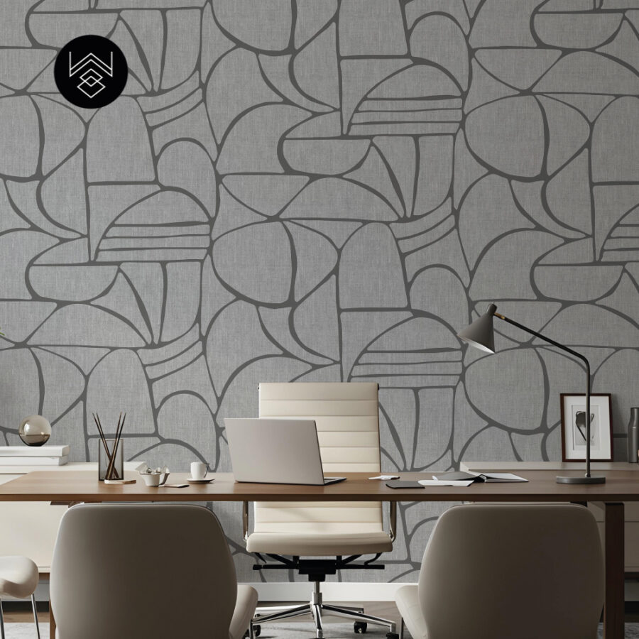 יוטה גיאומטרי אפור 213463 (2)