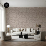 יוטה גיאומטרי בז' 213465 (2)