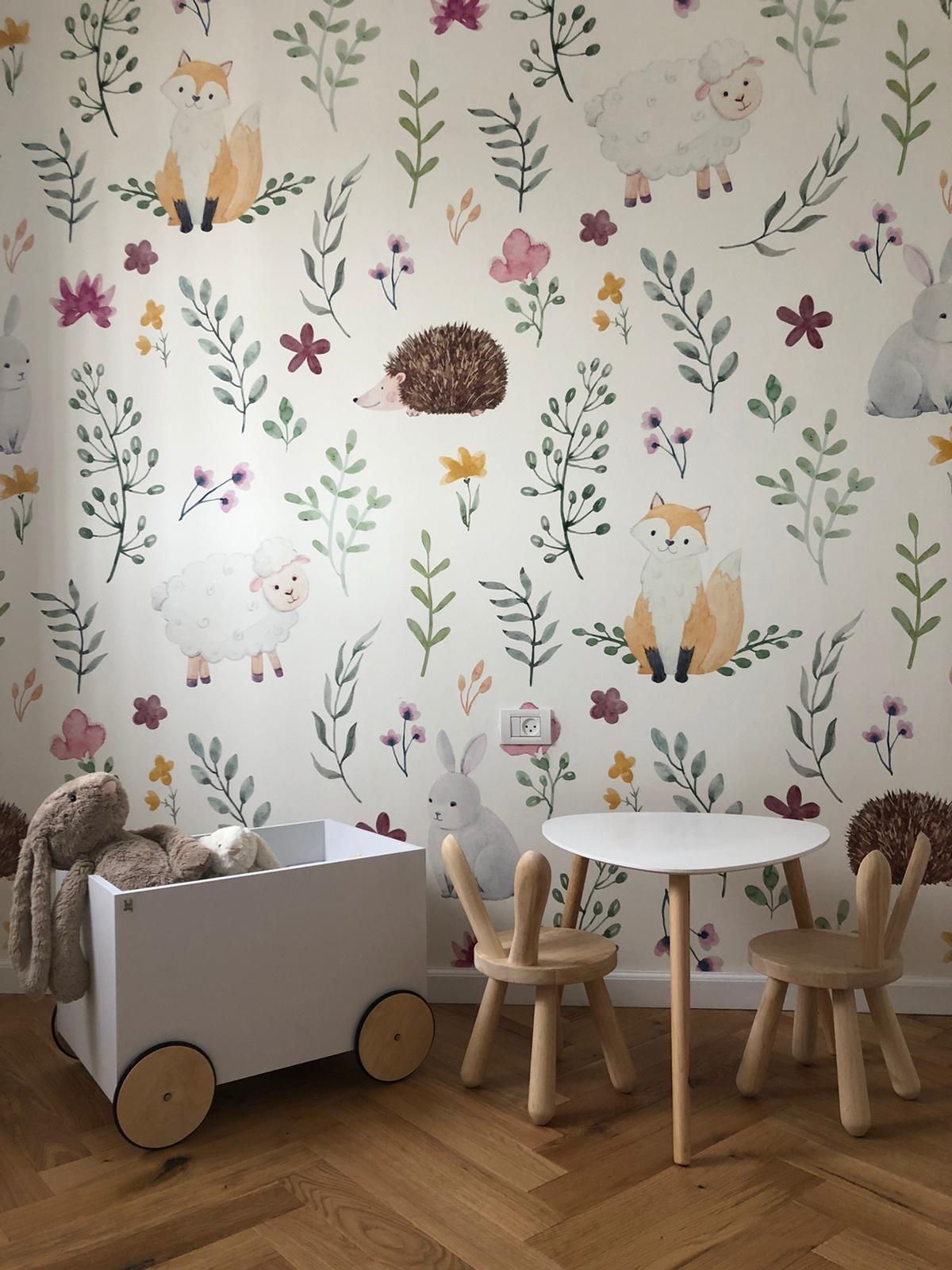 חיות בצבעי מים