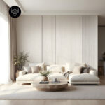 טפט דמוי פורניר טרוונטין אדמה 213404