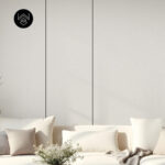 טפט דמוי פורניר פשתן בהיר אפור 213405 (1)