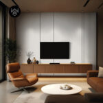 טפט דמוי פורניר פשתן בהיר אפור 213405 (6)