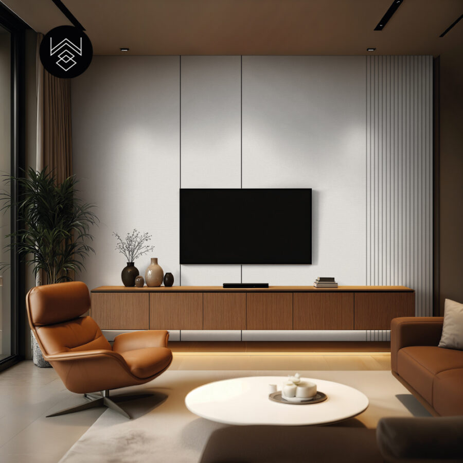 טפט דמוי פורניר פשתן בהיר אפור 213405 (6)