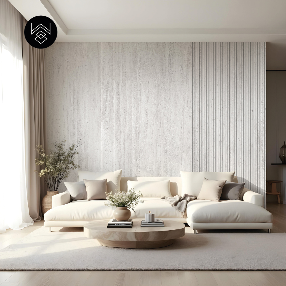 טרוונטין ליין סרגלים אפור 213401