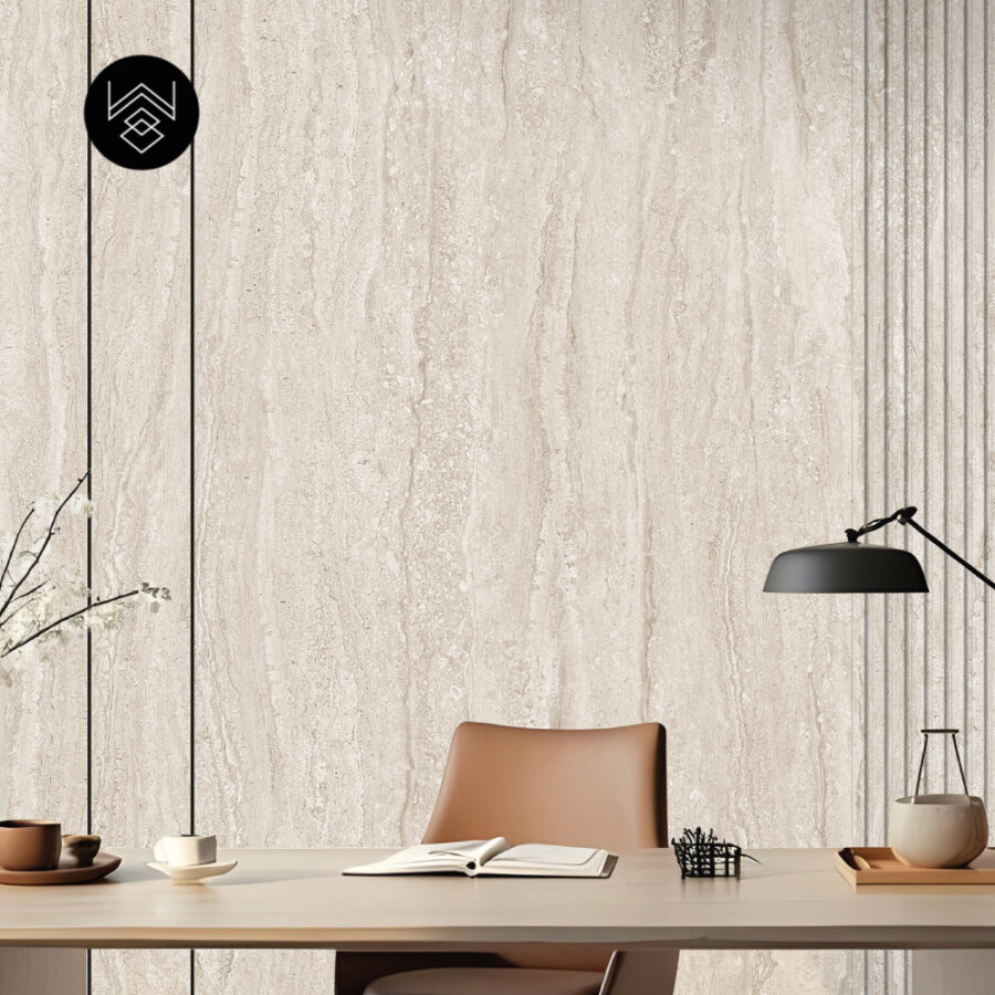 טרוונטין ניו סרגלים בז' בהיר 213396 (1)