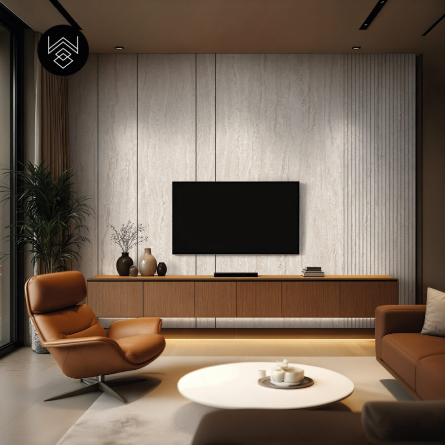 טרוונטין ניו סרגלים בז' בהיר 213396 (6)