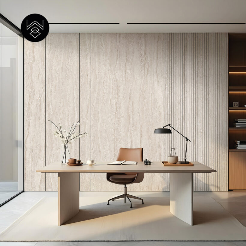 טרוונטין ניו סרגלים בז' בהיר 213396