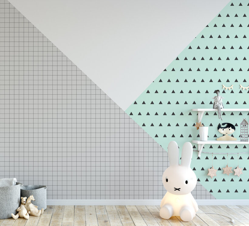 מנטה אפורים משולשים צפופים