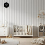 פסים פשתן רחבים אפור 213517