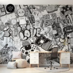 גרפיטי מון אפור 213252 (1)