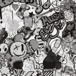 גרפיטי מון אפור 213252 (6)