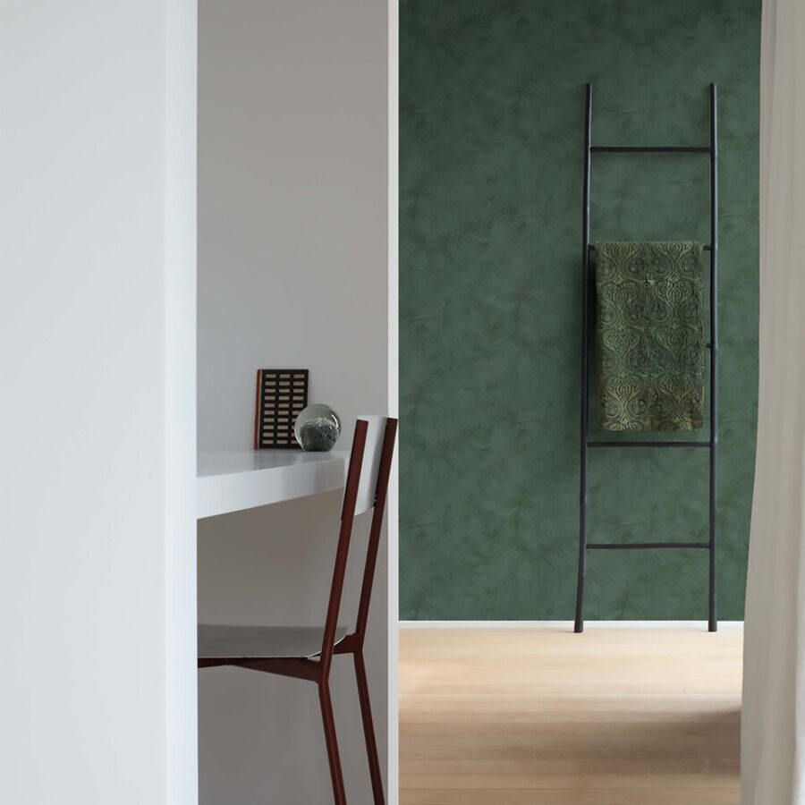 עלים ירוק מבריק ראשי