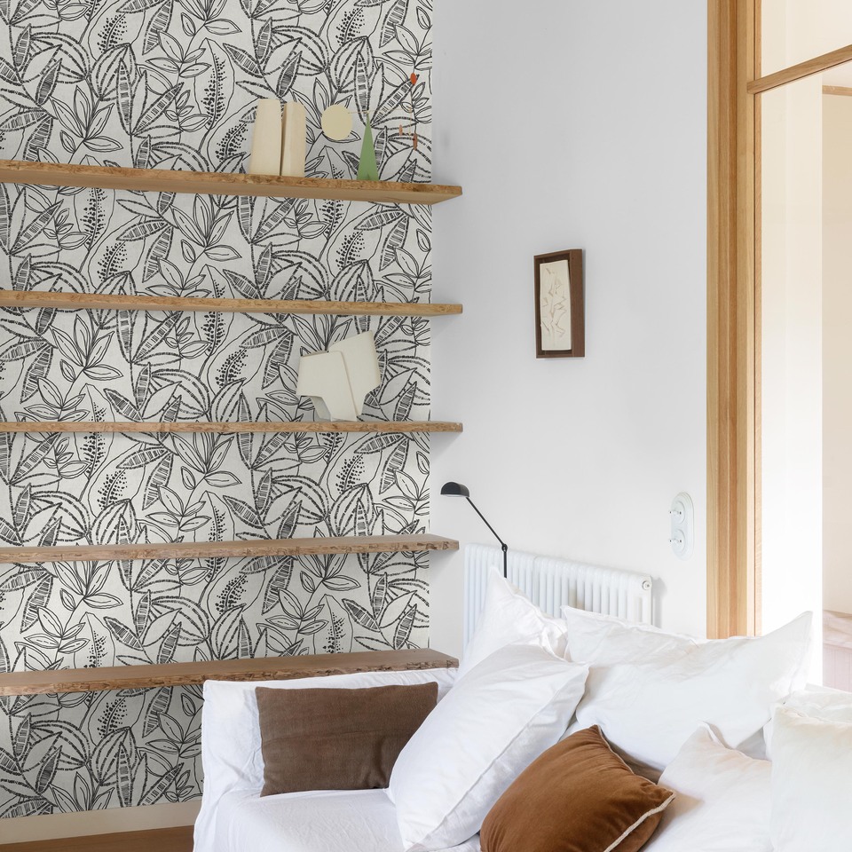 עלים שחור לבן ראשי