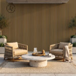 חיפוי חוץ אלון עם שחור