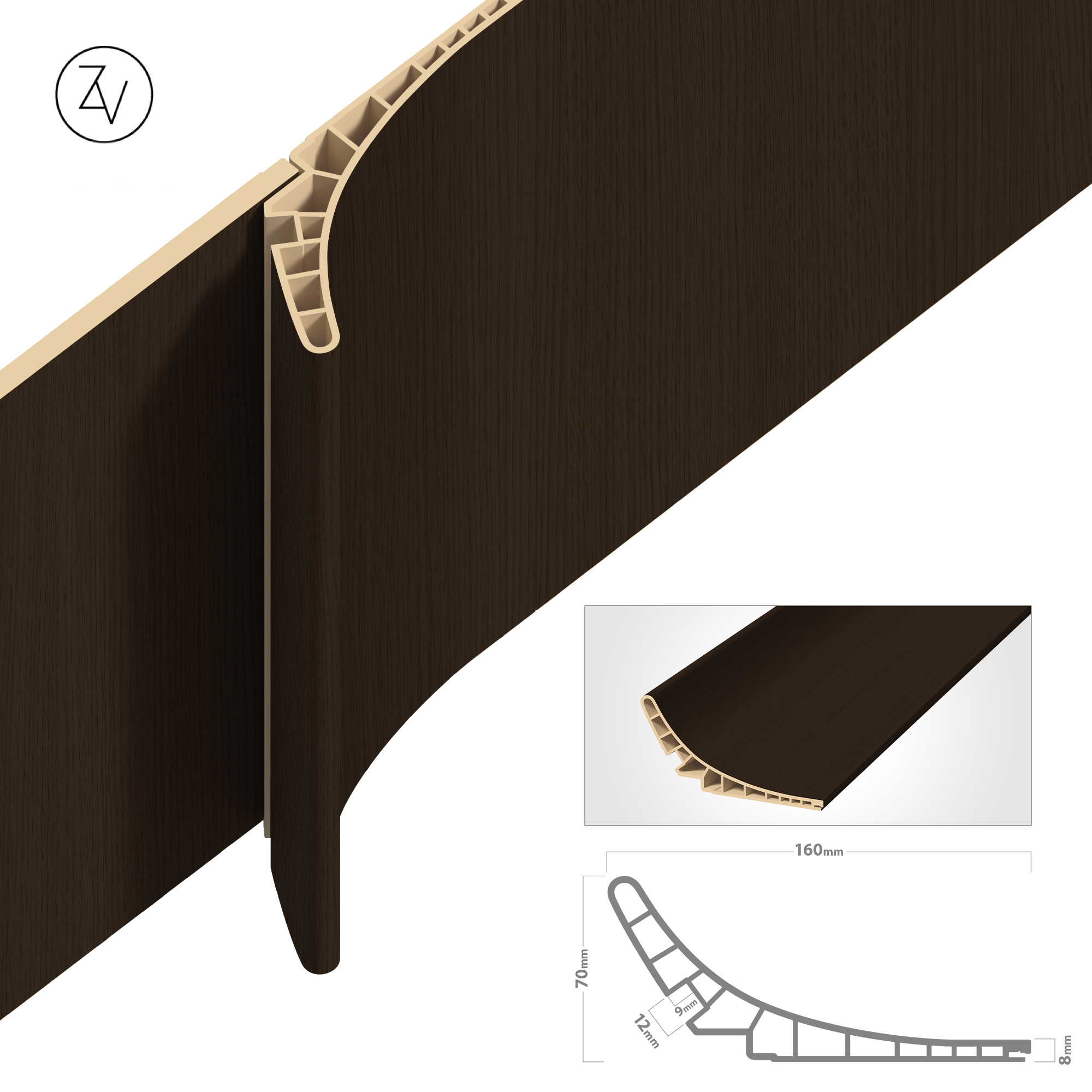 דמוי פורניר חום ונגה (1)