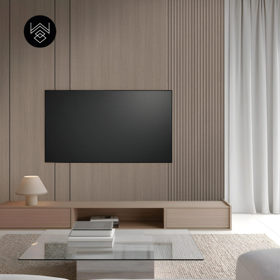 טפט דמוי פורניר עץ מוקה 213581