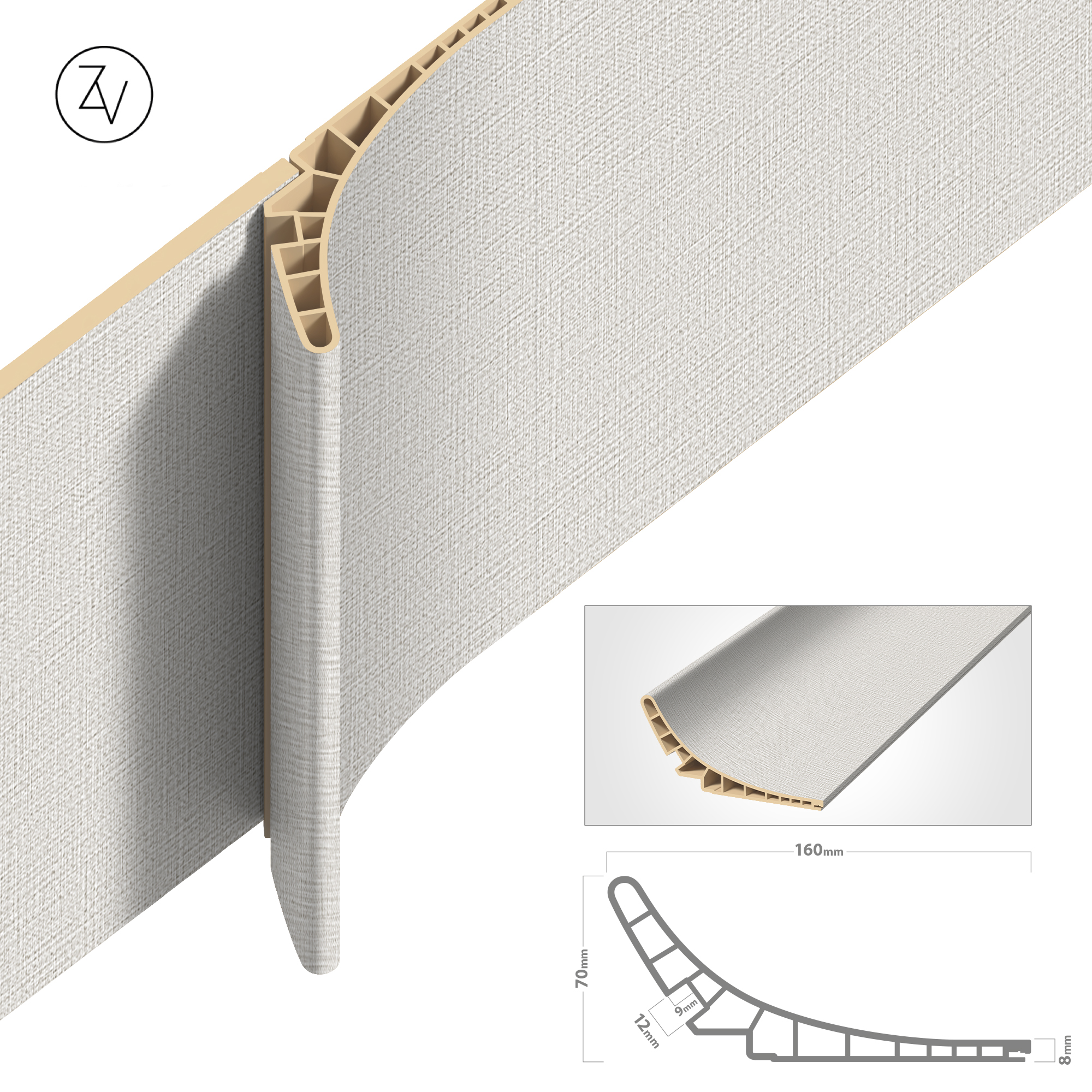 פשתן בהיר אפור