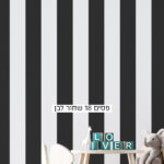 סטורי פסים 18 שחור לבן